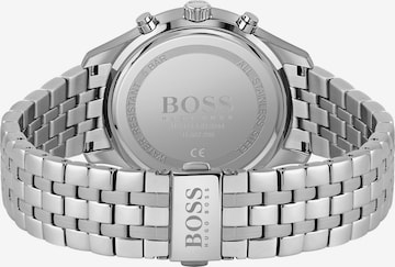 BOSS Black Analog watch 'ASSOCIATE' in Silver