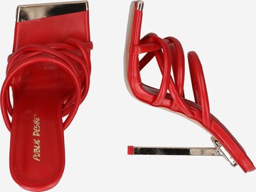 Tongs 'COINCIDENCE' Public Desire en rouge