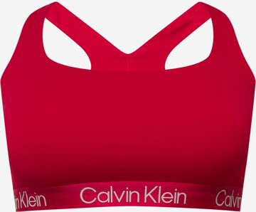 Calvin Klein Underwear Plus - Sujetador en rojo: frente