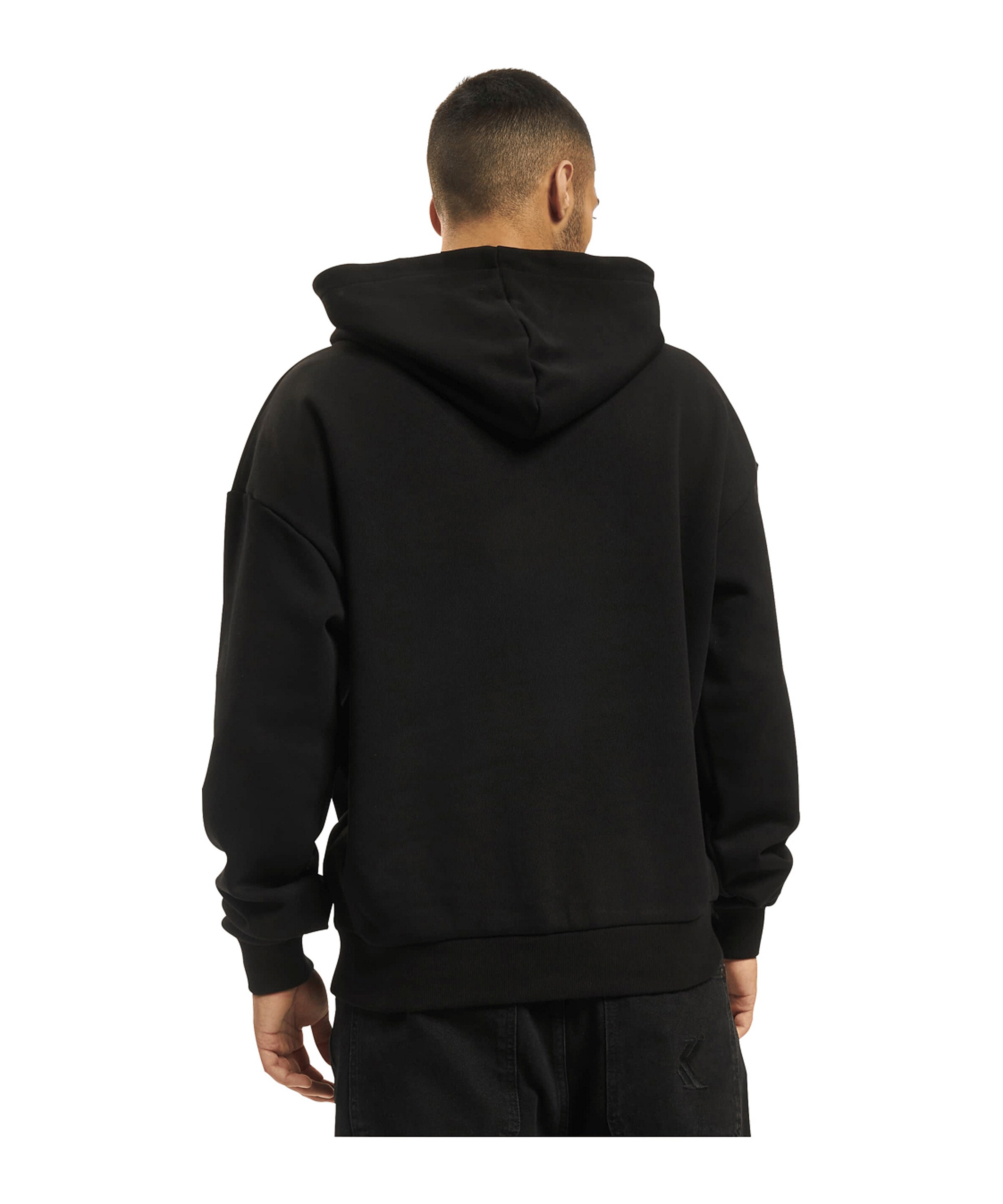 Mister TeeSportska sweater majica - crna boja