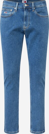 Džinsai 'AUSTIN SLIM TAPERED' iš Tommy Jeans, spalva – tamsiai mėlyna jūros spalva / tamsiai (džinso) mėlyna / raudona / balta, Prekių apžvalga