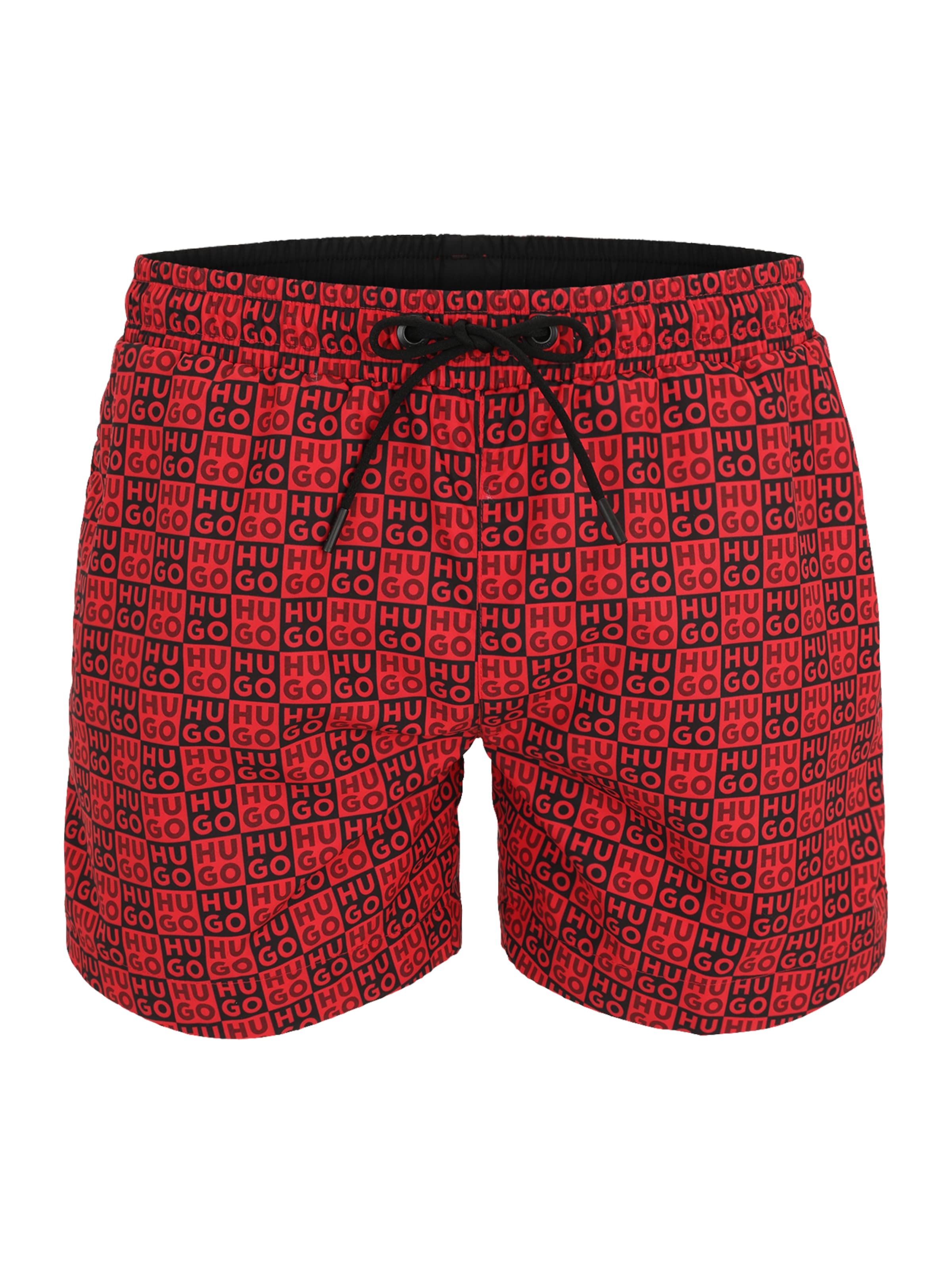 Pantaloncini da bagno &#x27;Aaron&#x27; di HUGO in rosso: frontale