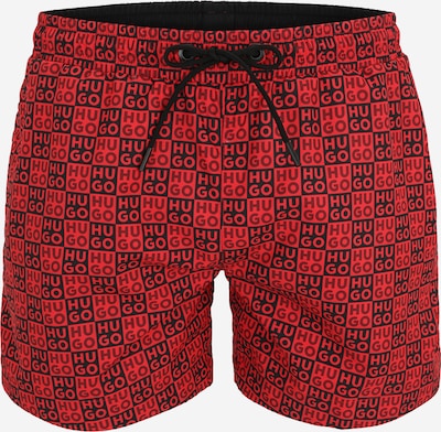 HUGO Kupaće hlače 'Aaron' u crvena / crna, Pregled proizvoda