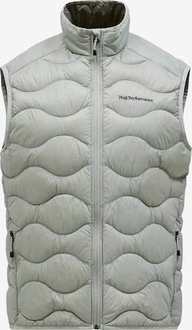 PEAK PERFORMANCE Daunenweste M Helium Down Vest in Grün: Vorderseite