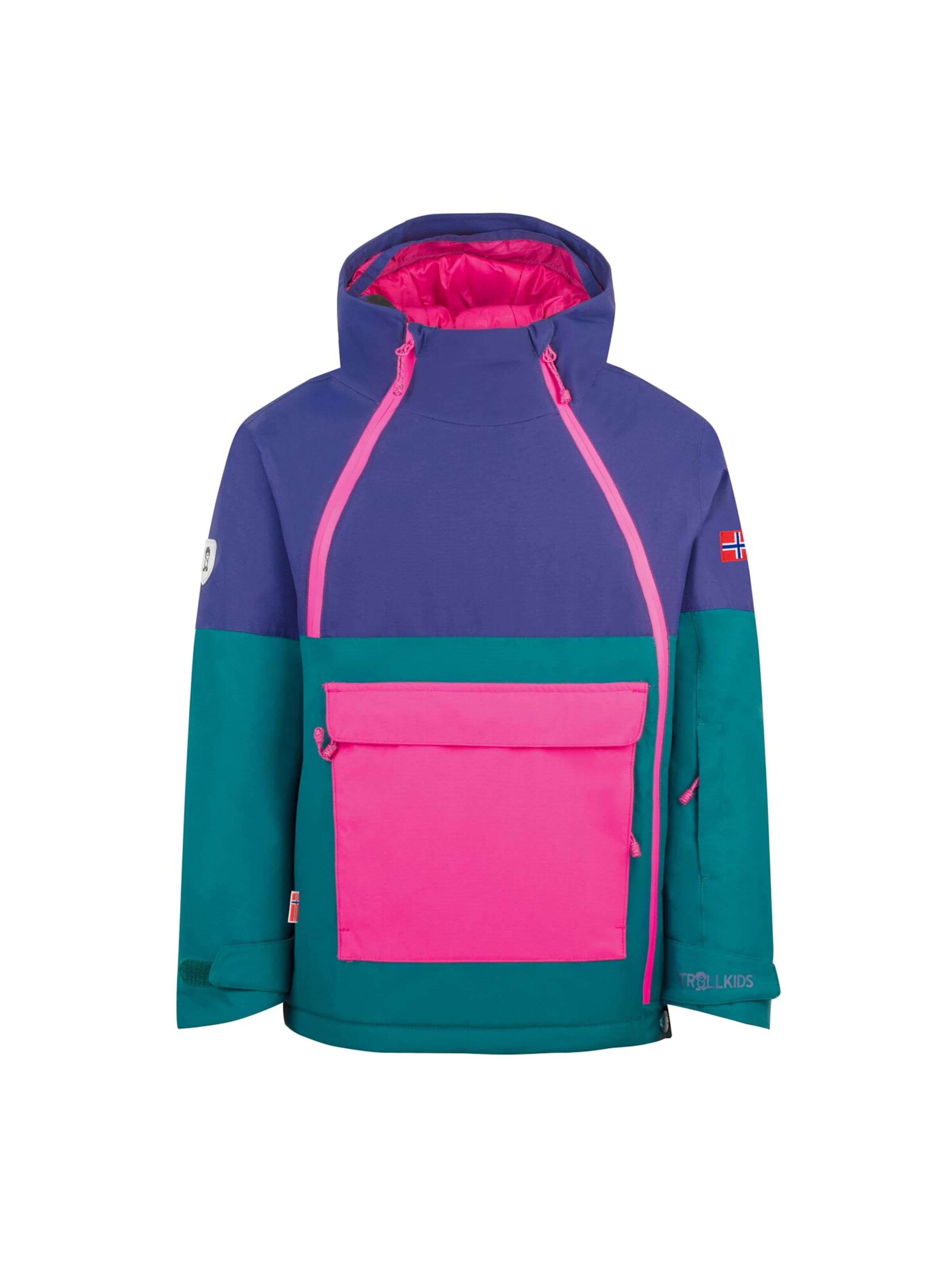 TROLLKIDS Winterjacke in Grün: Vorderseite