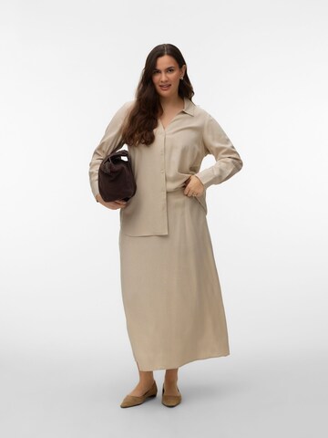 Vero Moda Curve Bluse 'VMCMymilo' in Grau