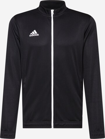 ADIDAS SPORTSWEAR Training Jacket 'Entrada 22' in Black: front