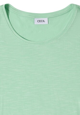 CECIL T-Shirt in Grün