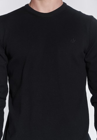 Steffen Klein Pullover in Schwarz