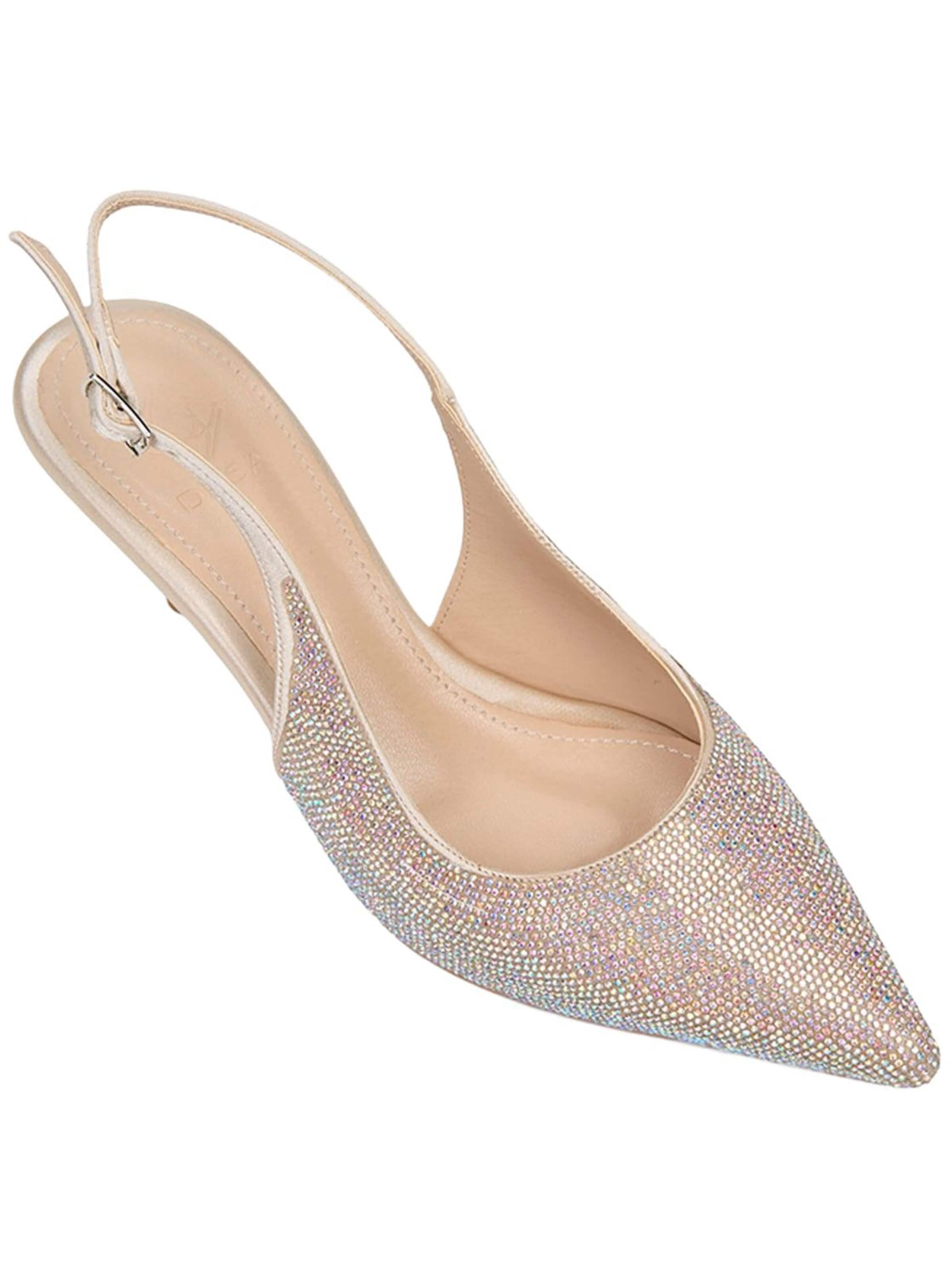 Desa Slingpumps 'Stilett' in Beige