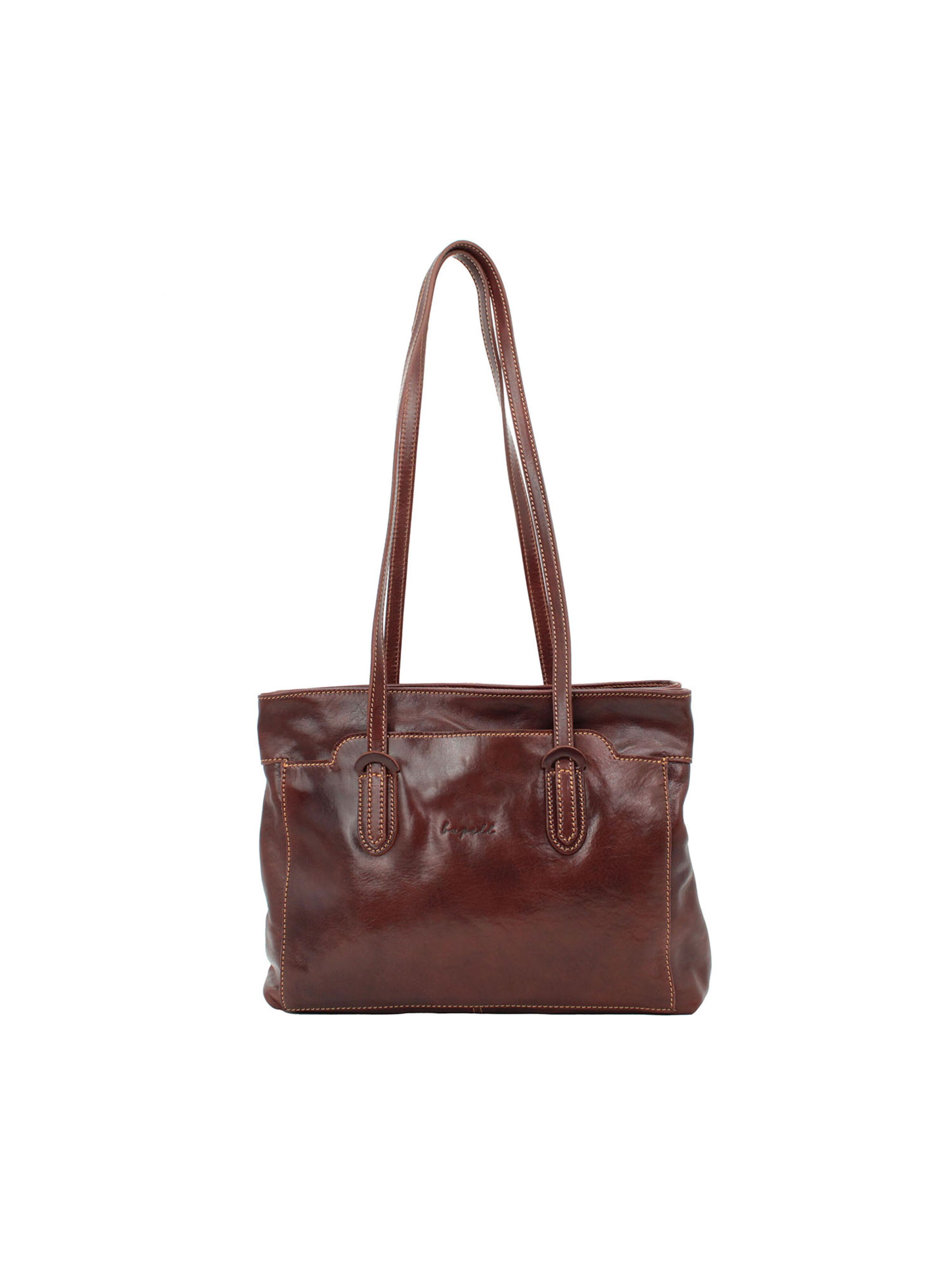 bupell Shoulder Bag 'Vittoria' in Brown: front