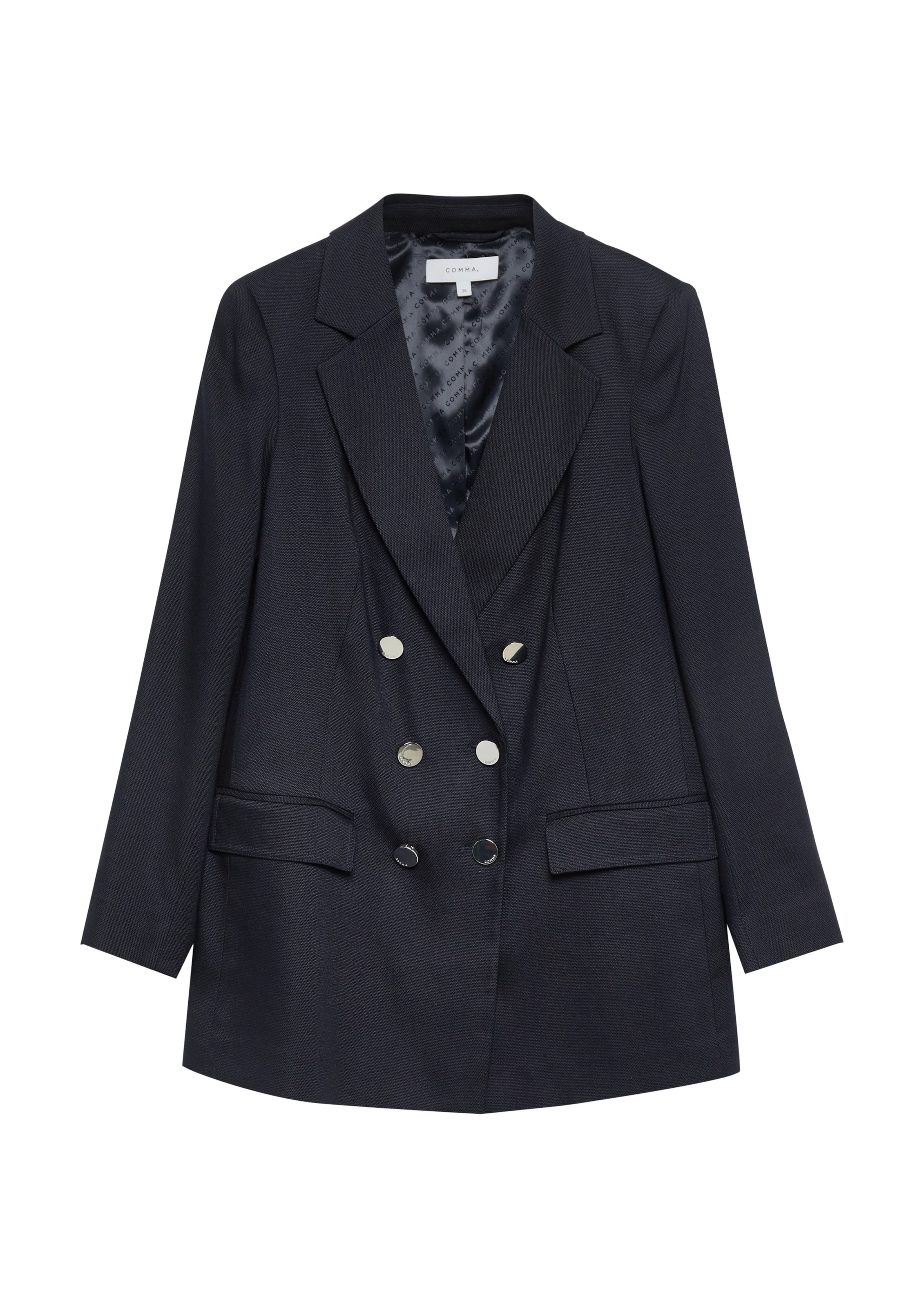 COMMA Indoor-Blazer in Blau: Vorderseite