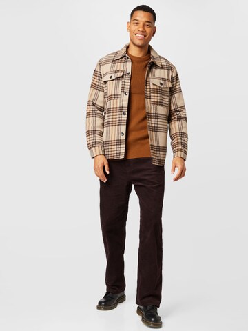 JACK & JONES Pullover 'SPENCER' in Braun