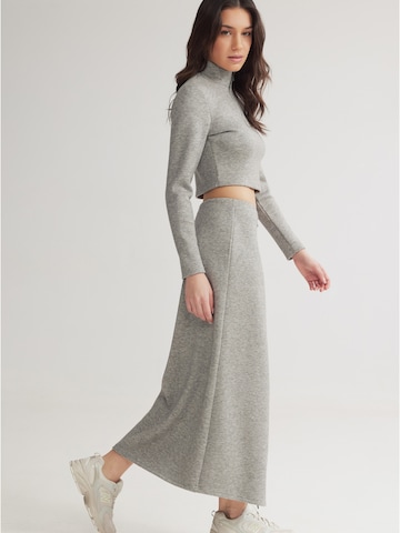 4TAILORS Hame 'Cheeky' värissä harmaa