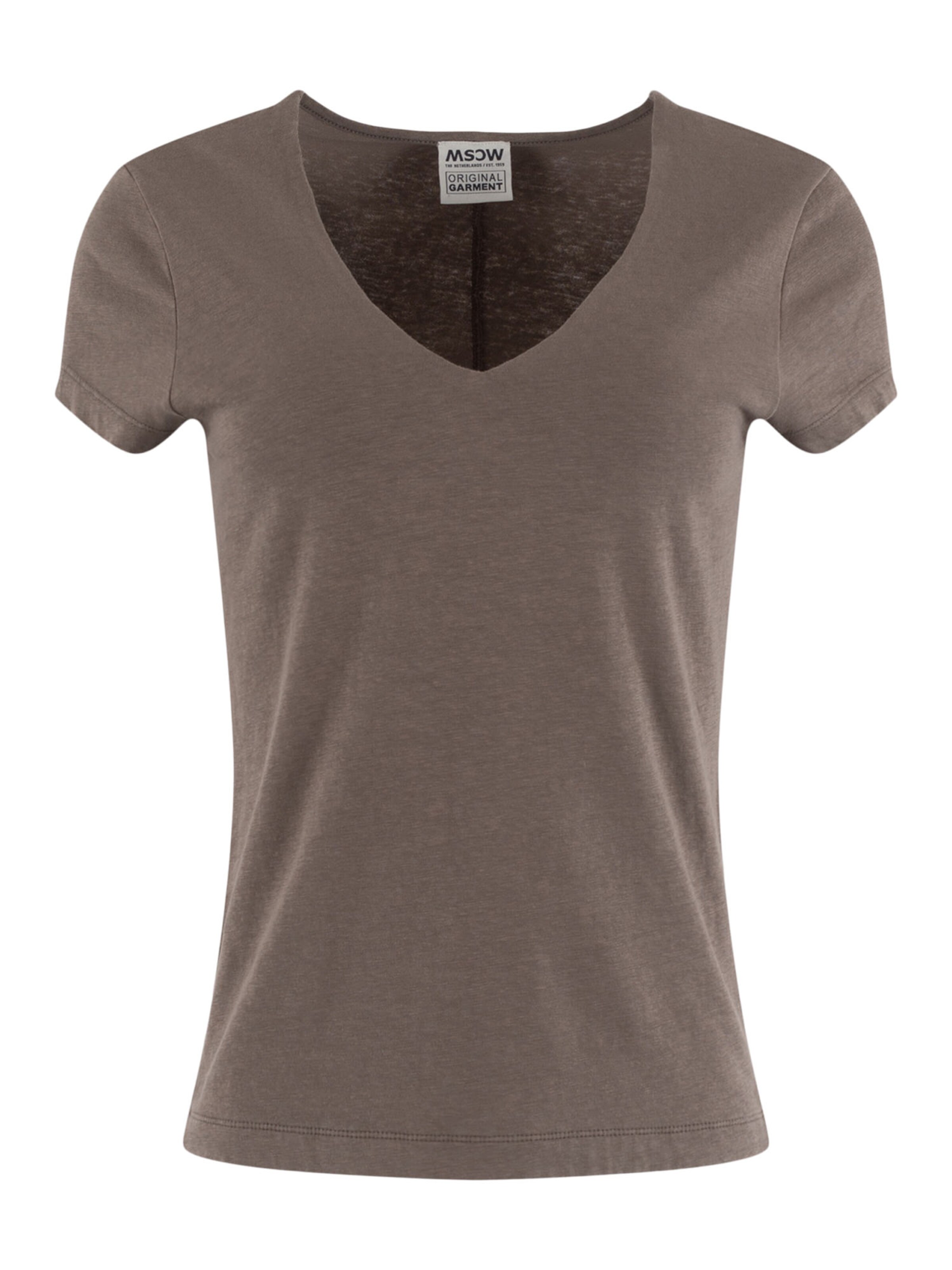 MSCW Shirt 'Beat' in Brown: front