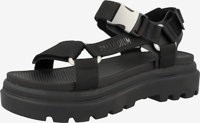 Palladium Sandale in schwarz, Produktansicht