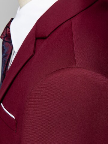 YOUTHUP Slim fit Suit 'Versio' in Red