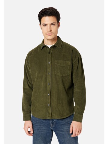 Mavi Comfort fit Button Up Shirt in Green: front