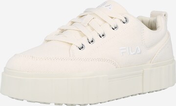 Sneaker bassa 'QQ' di FILA in bianco: frontale