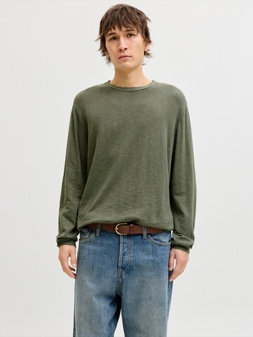 Pull-over 'JJESUMMER' JACK & JONES en vert : devant