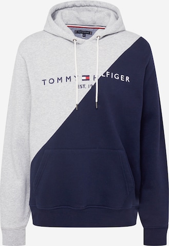 Felpa di Tommy Jeans in grigio: frontale