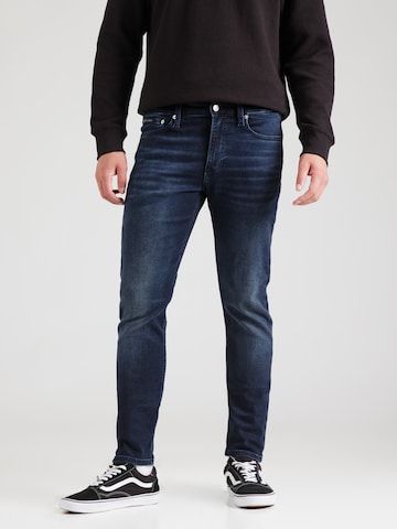 Calvin Klein Jeans Slimfit Džíny – modrá: přední strana