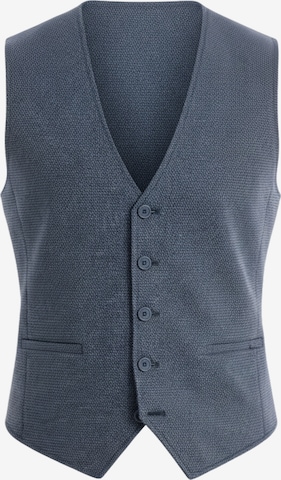 Ombre Weste in Blau: Vorderseite