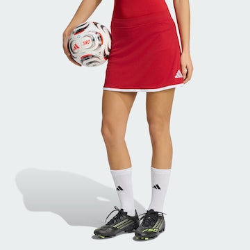 Gonna sportiva di ADIDAS PERFORMANCE in rosso: frontale
