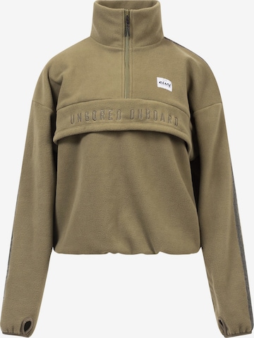 Pull-over de sport Eivy en vert : devant