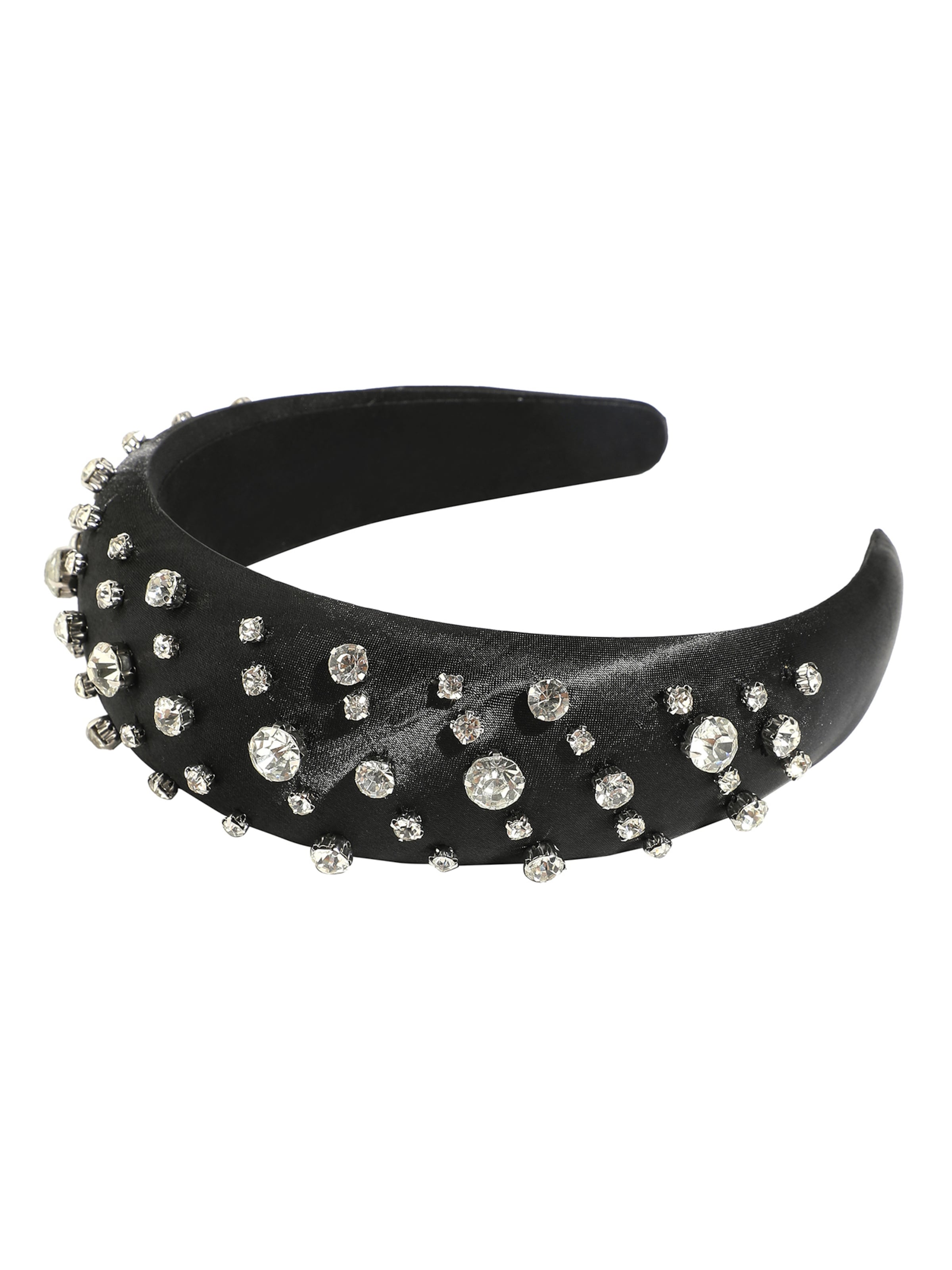 Ornamento per i capelli 'Lilima' di SOHI in nero: frontale