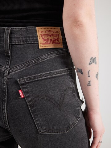 LEVI'S ® - Barrel Vaquero 'RIBCAGE FULL LENGTH' en negro