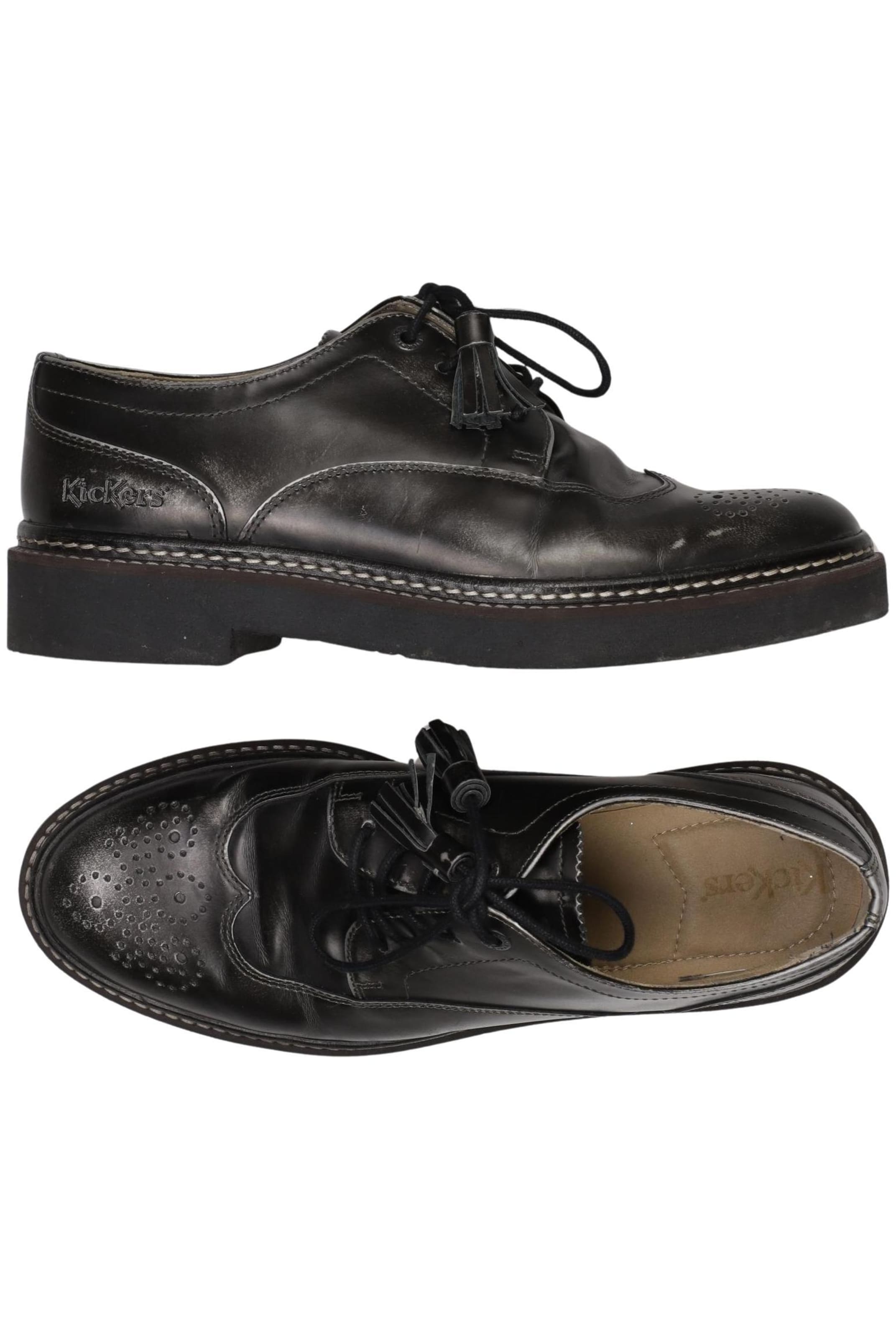 Kickers Halbschuh 38 in Schwarz: Vorderseite