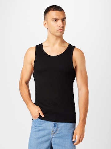 T-Shirt TOPMAN en noir : devant