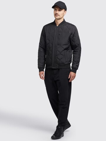 Veste mi-saison 'Carlson' khujo en noir