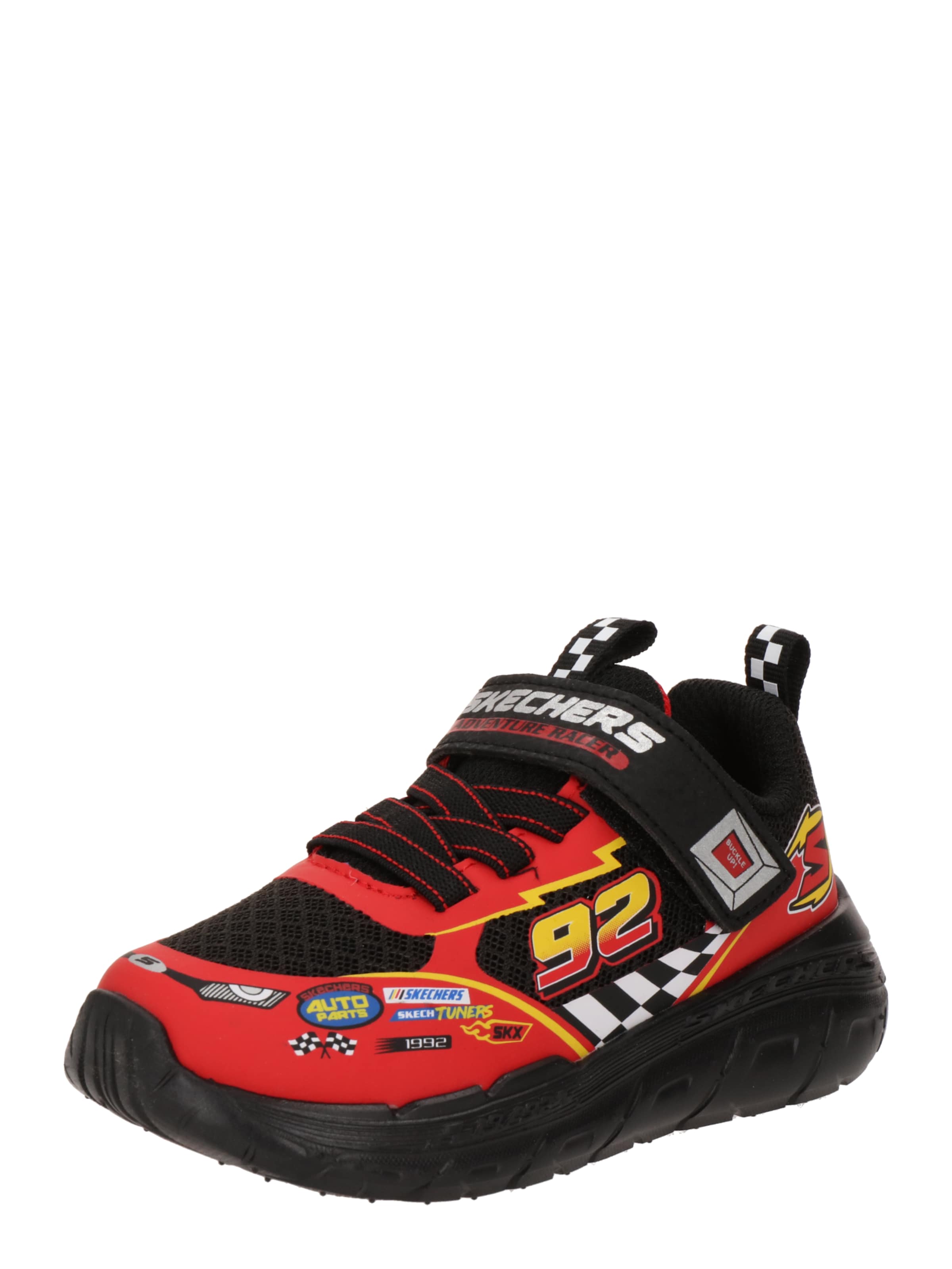 Scarpina primi passi di Skechers Kids in rosso: frontale