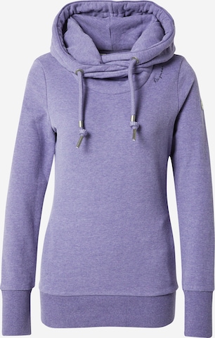 Ragwear Bluzka sportowa 'GRIPY BOLD' w kolorze fioletowy: przód