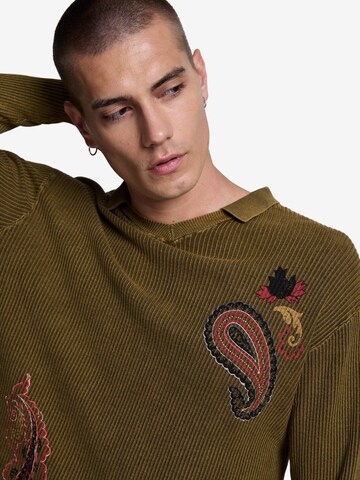 Desigual Pullover in Grün