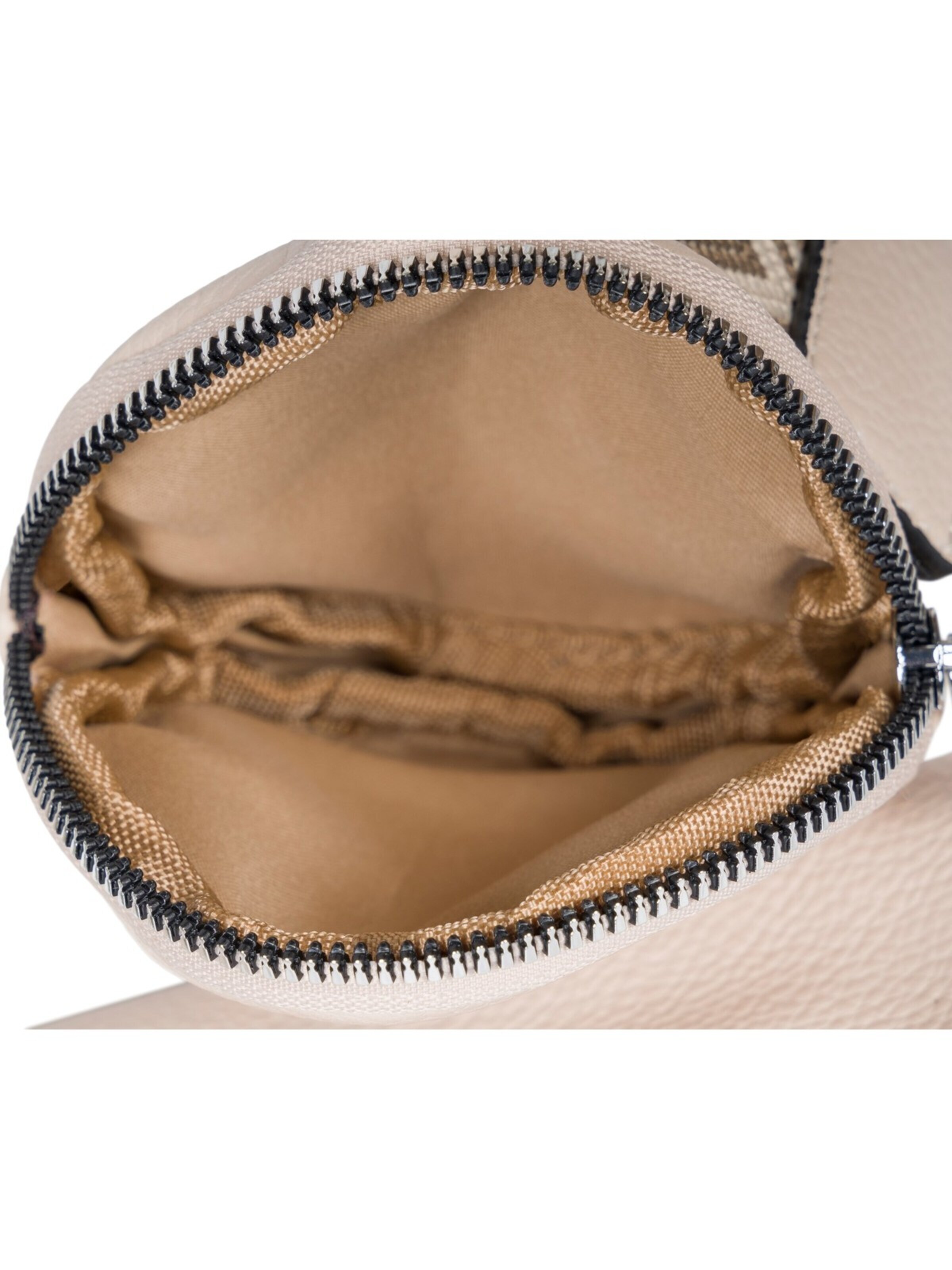 styleBREAKER Umhängetasche '2-Teiliges Set Halbmond Crossbody Bag'‌‌‌‌ in Beige