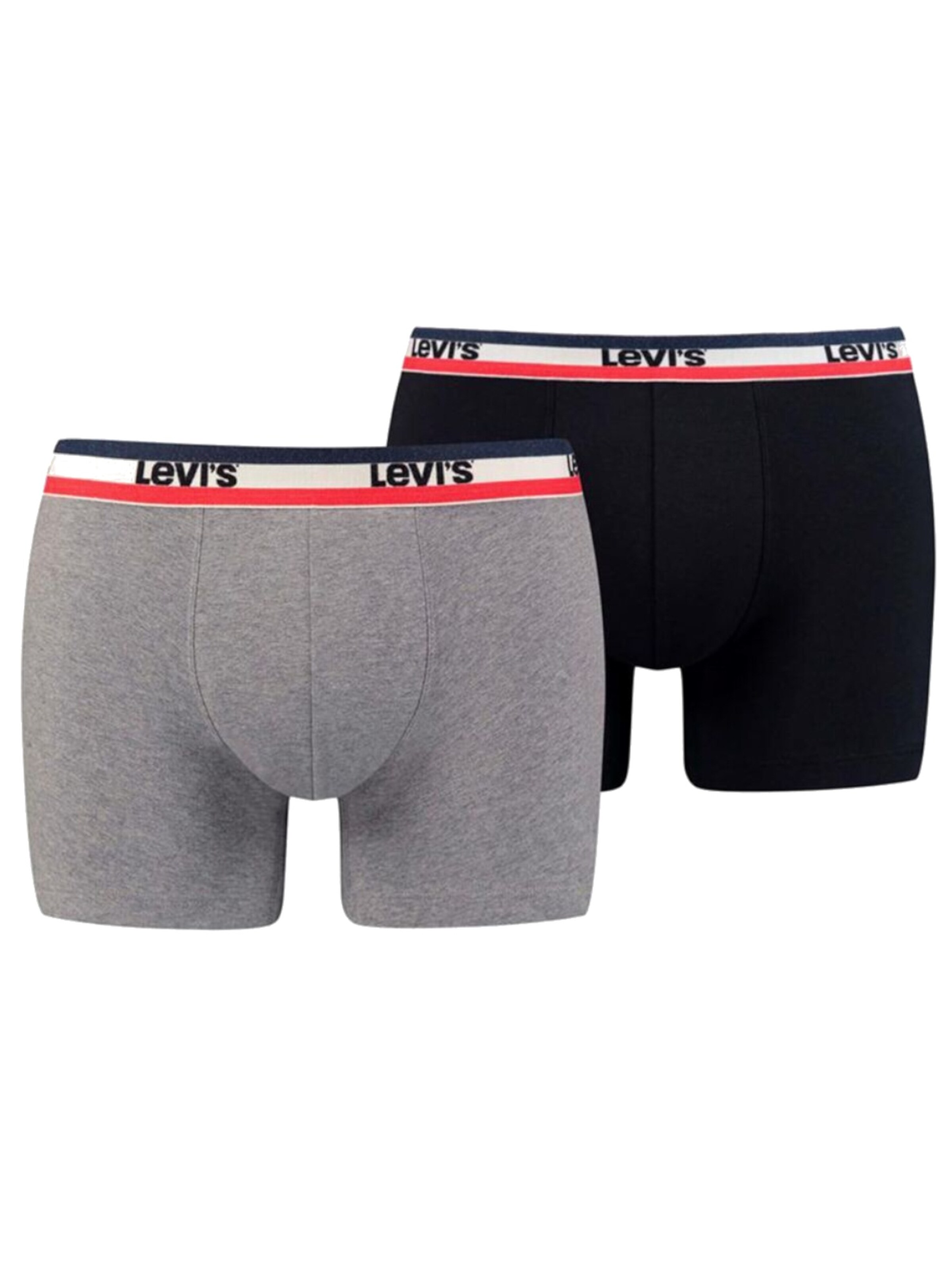 LEVI'S ® Boxershorts 'Levi's Boxer 2 Pairs Briefs'‌‌‌‌‌‌‌ in S in schwarz, Produktansicht