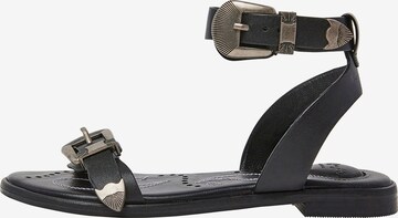 Pepe Jeans Sandals 'MADY' in Black: front