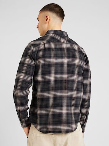 Brixton - Regular Fit Camisa 'BOWERY' em cinzento