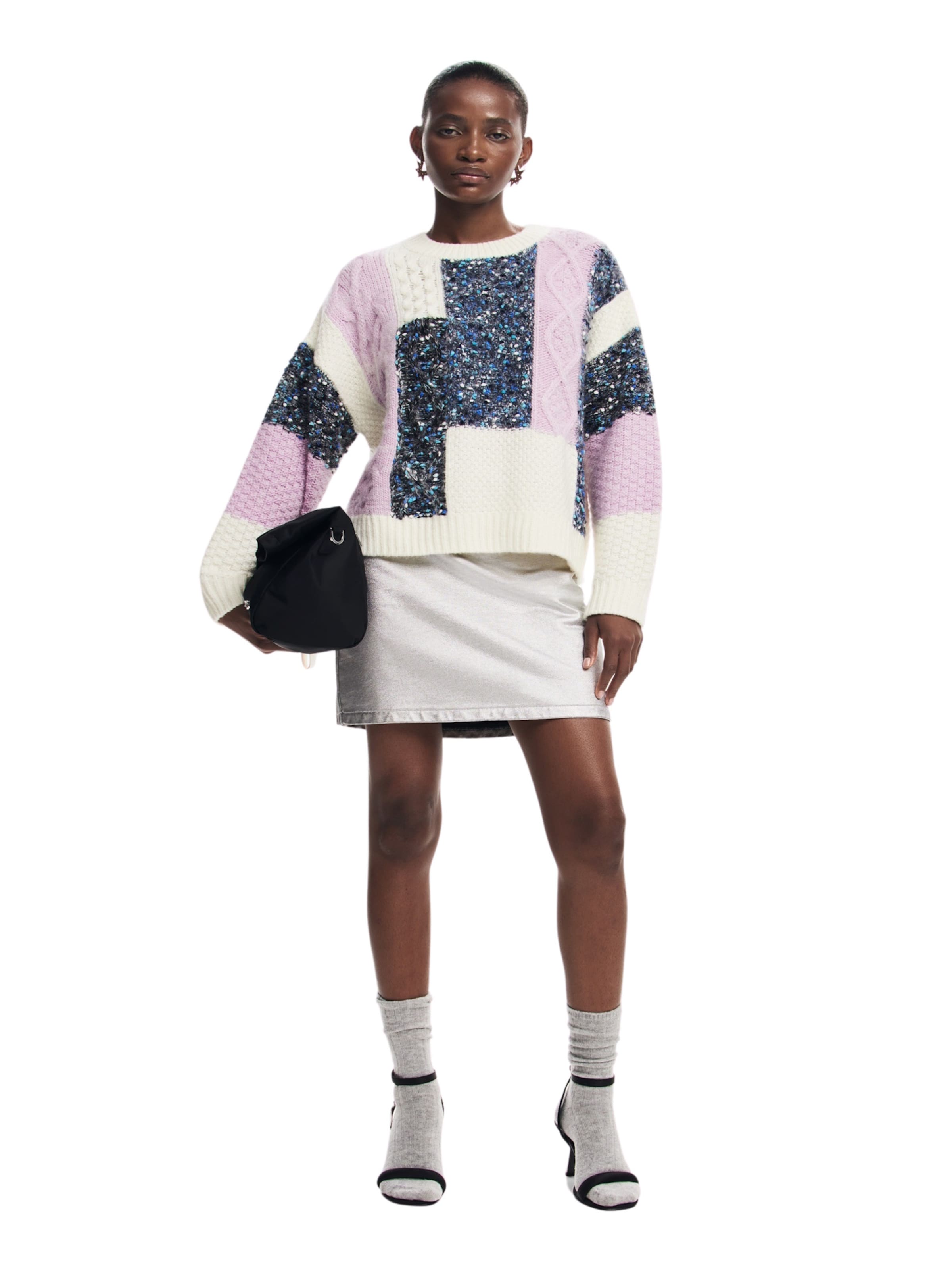 Borsa a mano 'Priori Loverty 3.0' di Desigual in nero