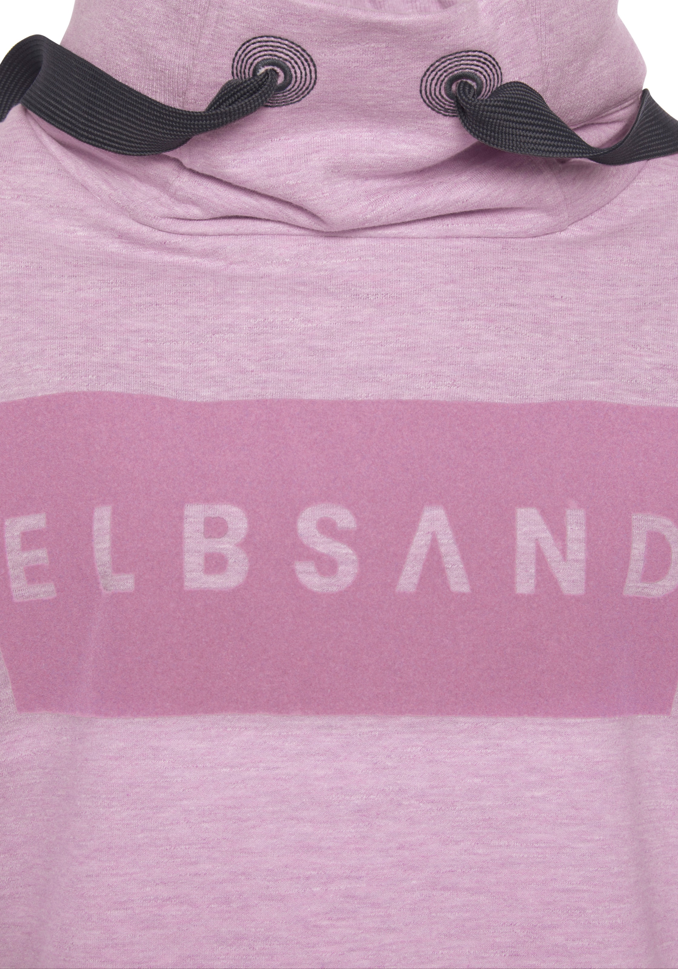Frauen Sweat LASCANA Sweatshirt 'Arndis ELB' in Lavendel - WD15889