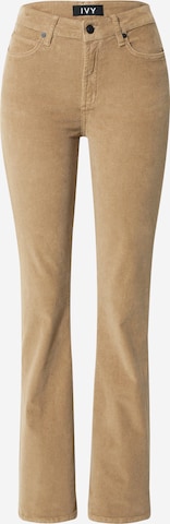 Ivy Copenhagen Regular Pants 'Tara' in Green: front