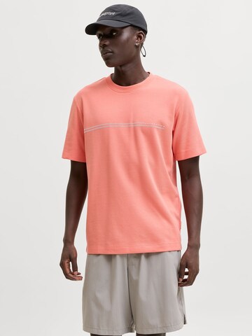 T-Shirt 'JCOFusion' JACK & JONES en orange : devant