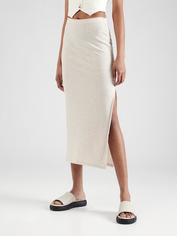 ONLY Skirt 'NELLA' in Beige: front