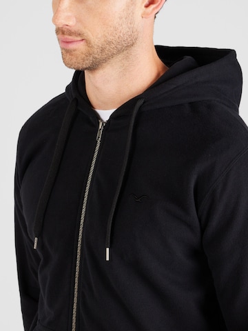 Cleptomanicx Sweatjacke 'Ligull' in Schwarz