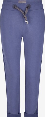 Coupe slim Pantalon 'Brinja' Elbsand en bleu : devant