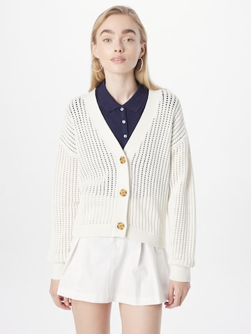GAP Knit cardigan in White: front