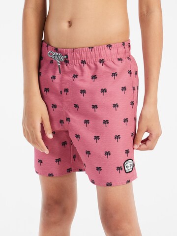 PROTEST Badeshorts 'PRTSteven JR'‌‌‌‌ in Pink